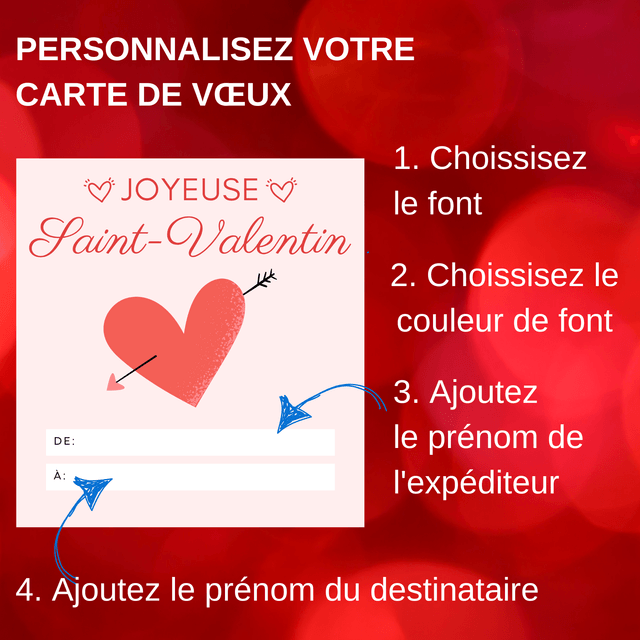 Bougie artisanale parfumée en cire de soja naturelle décorée 2 cœurs – Idée cadeau Saint-Valentin pour les amoureux, petit(e) ami(e), femme, mari (V1)
