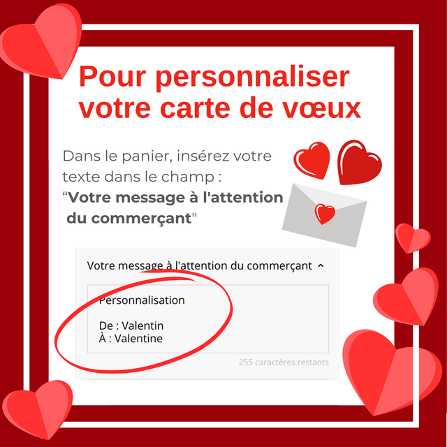 Bougie artisanale parfumée en cire de soja naturelle décorée 2 cœurs – Idée cadeau Saint-Valentin pour les amoureux, petit(e) ami(e), femme, mari (V1)